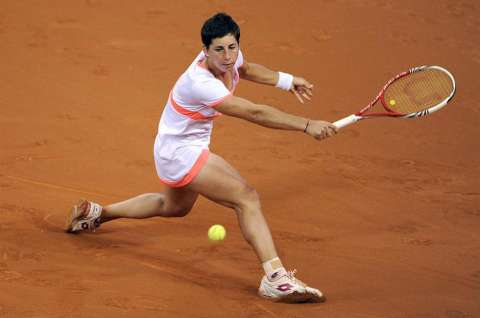 Carla Suárez elimina a Caroline Wozniacki en torneo de Stuttgart