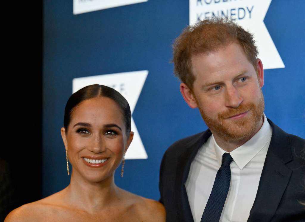 Meghan Markle y el príncipe Harry.