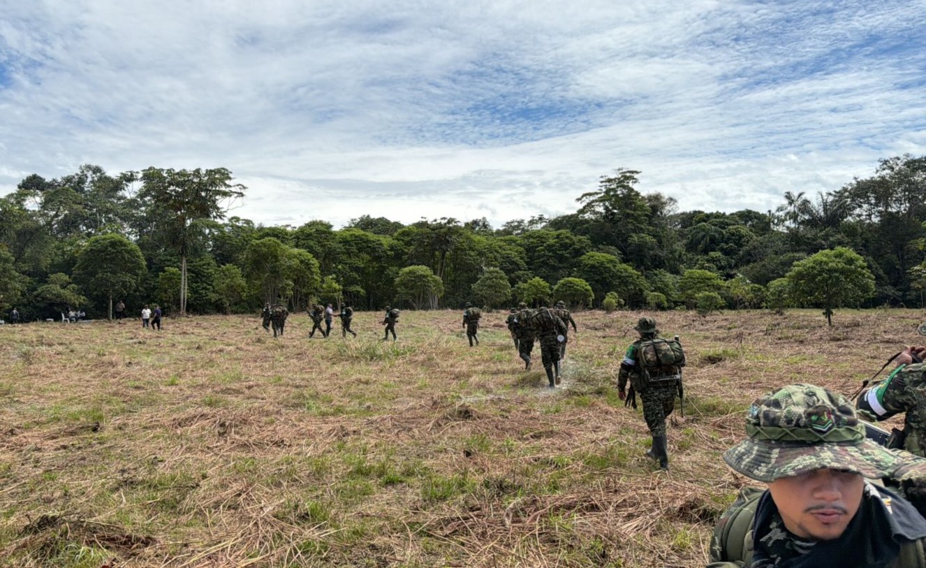 Hombres de la disidencia de Walter Mendoza ya se encuentran en áreas de preagrupamiento para su ingreso a la Zona de Ubicación Temporal en Putumayo.