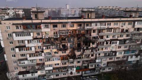 Un ataque masivo ruso contra Kiev deja al menos seis muertos y decenas de heridos