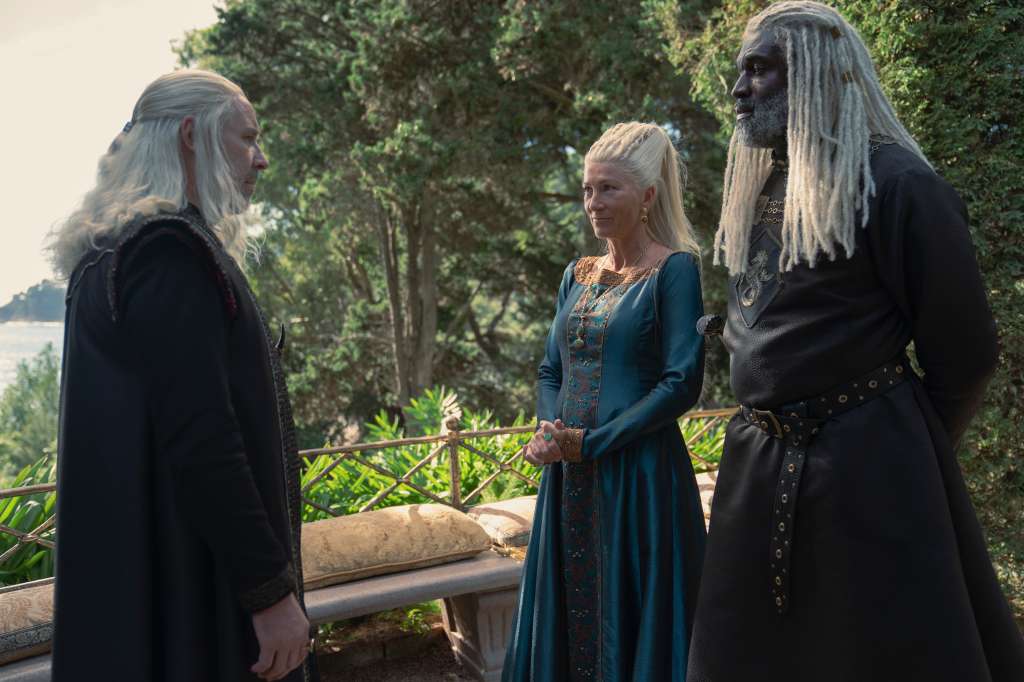 Imagen de "La casa del dragón", la nueva serie de HBO Max.