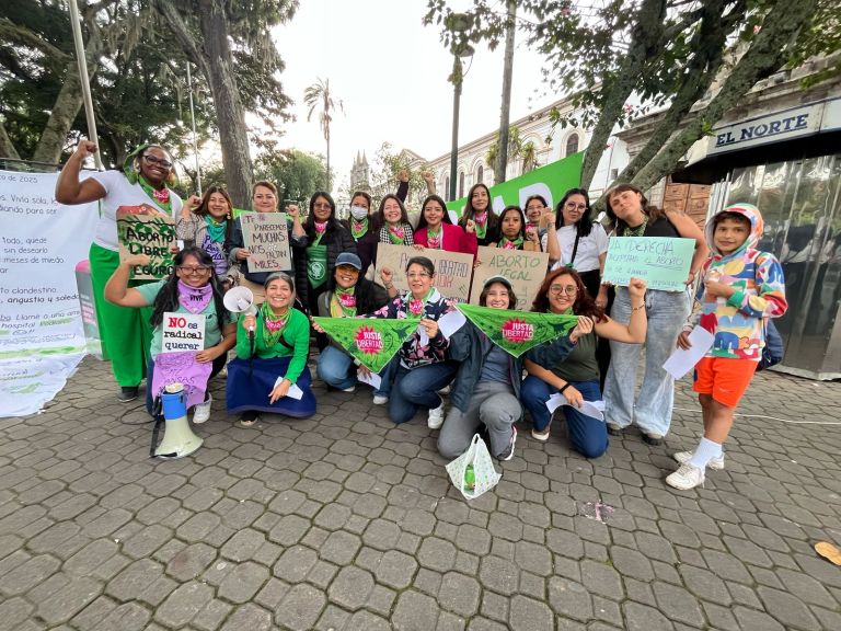 Aborto en Ecuador: Justa Libertad presentó 168 cartas exigiendo su despenalización