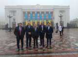 Estos son los cinco congresistas que viajaron a Ucrania a reunirse con Zelenski