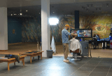 Peluquerías en museos, así protesta el sector cultural en Países Bajos