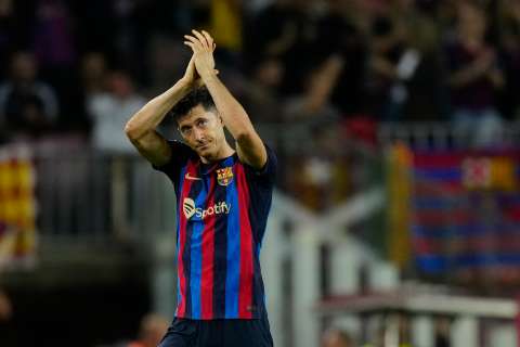 Lewandowski, figura de Barcelona en la victoria sobre Villarreal