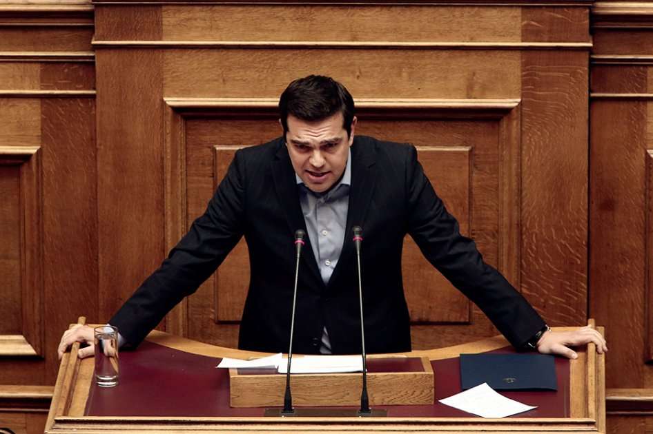 El primer ministro griego, Alexis Tsipras. / AFP