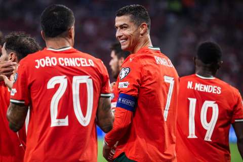 Cristiano Ronaldo consiguió un nuevo récord: así están las Eliminatorias en Europa