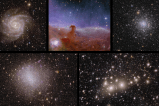 En fotos: las primeras imágenes del Euclid, “el detective del Universo oscuro”