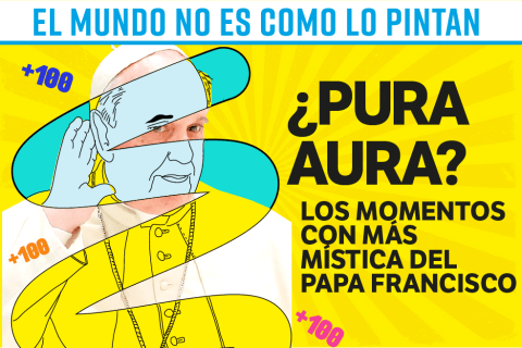 ¿Pura aura? Los momentos con más mística del papa Francisco