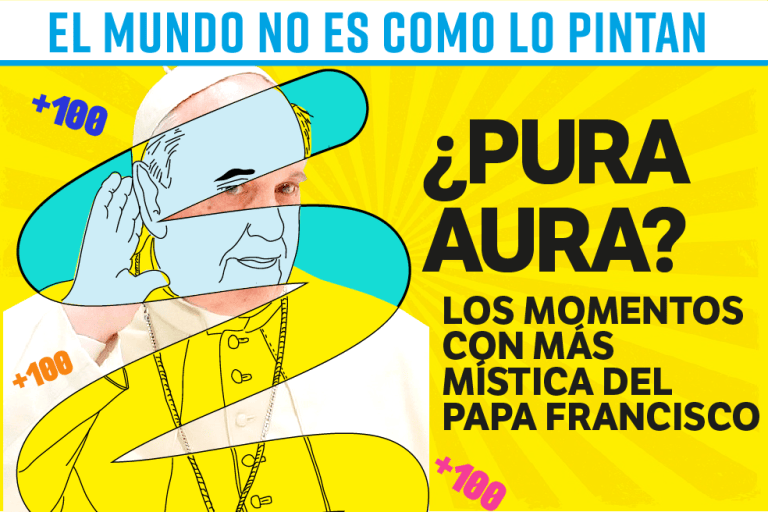 ¿Pura aura? Los momentos con más mística del papa Francisco