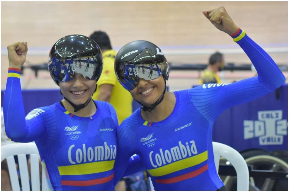 Mariana Herrera y Lina Rojas, dos de las medallistas de Colombia en los Juegos Panamericanos Junior.