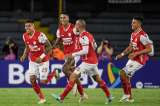 Santa Fe ganó, gustó y goleó al Junior en El Campín