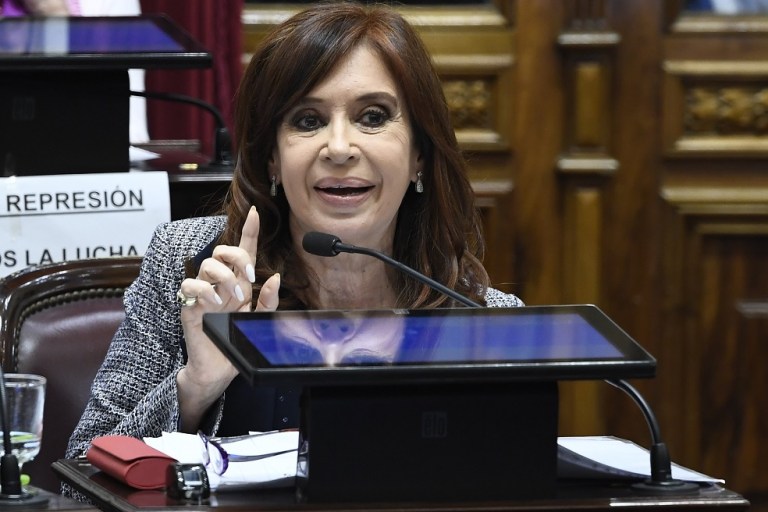 El Senado argentino autorizó unánimemente allanar residencias de Kirchner