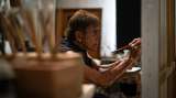 El taller de David Manzur, un microcosmos del arte