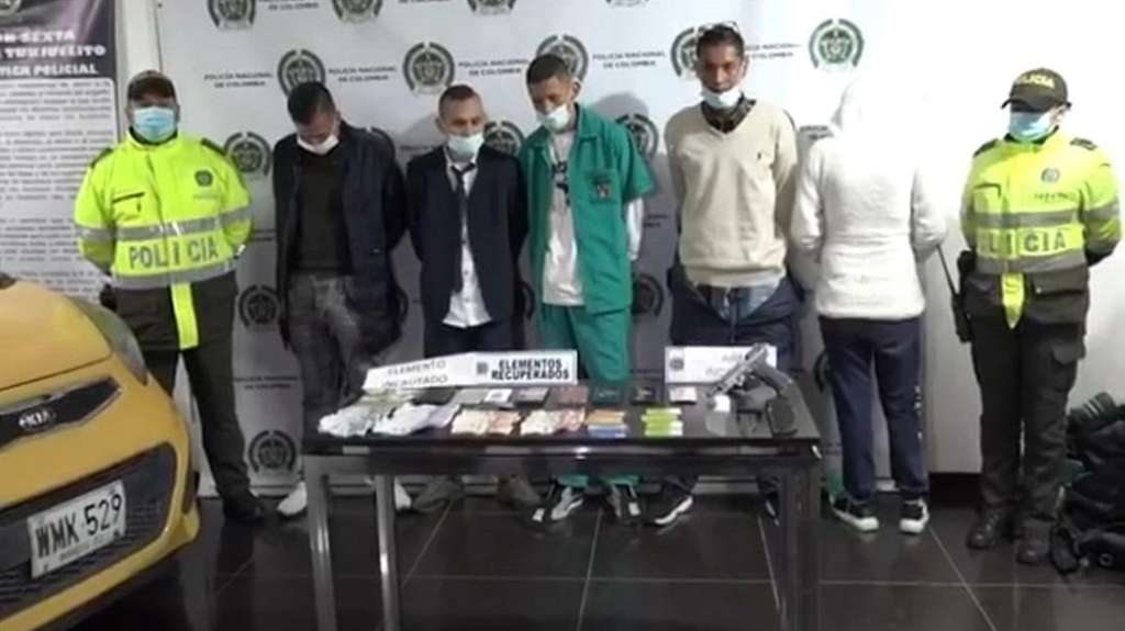 Bogotá: fueron capturas cinco personas por hurto en bus del SITP