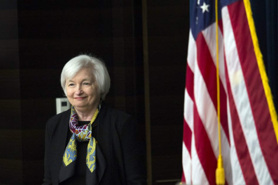 Janet Yellen, presidenta de la Reserva Federal de Estados Unidos. / Bloomberg