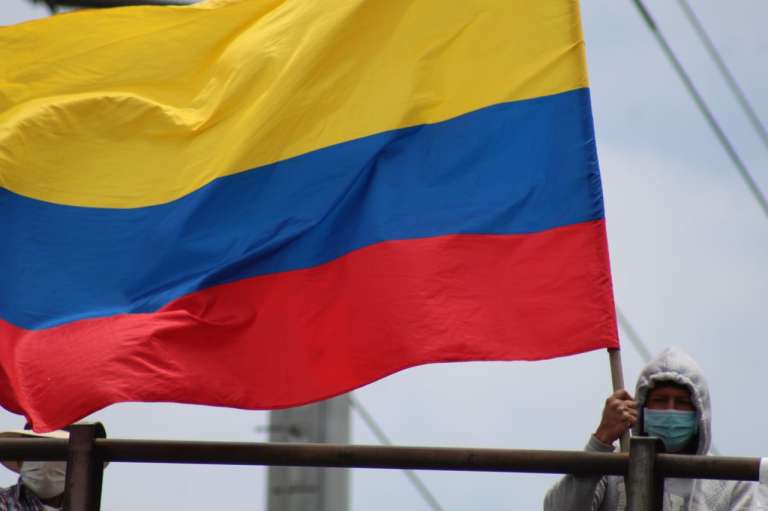 Las manifestaciones ya se habían presentado durante febrero, cuando los habitantes se tomaron el parque principal en Soacha.
