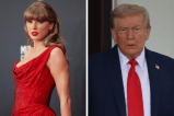 Trump felicita a Taylor Swift y Travis Kelce por su compromiso, pese a tensiones previas