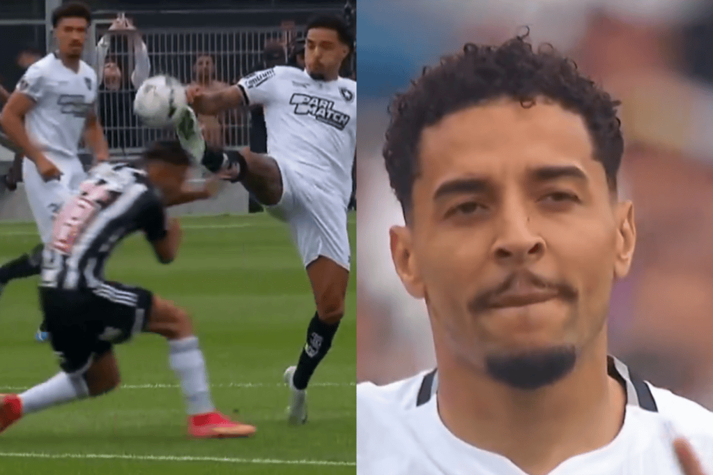 Así fue la brutal patada de Gregore a los 30 segundos de iniciada la final de la Copa Libertadores.