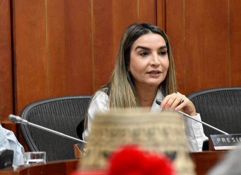 Nadia Blel, senadora del Partido Conservador.
