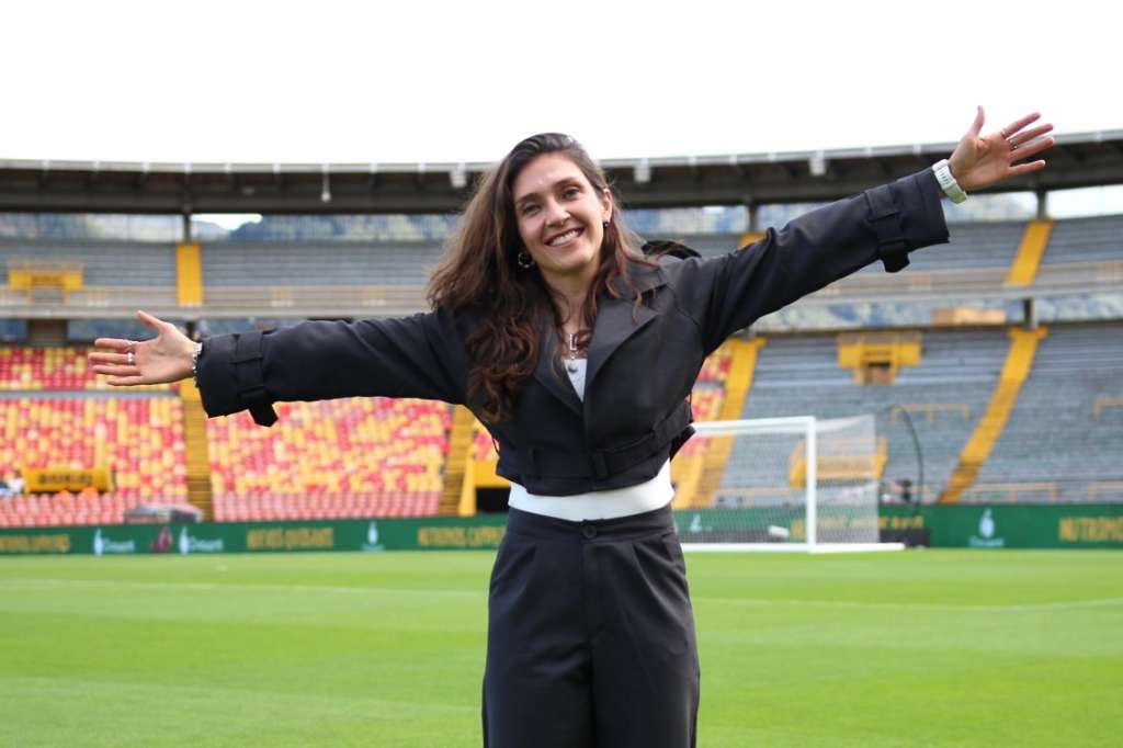 Natalia Gaitán, referente del fútbol femenino en Colombia.
