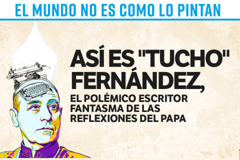 “Tucho” Fernández, el polémico escritor fantasma de las reflexiones del papa