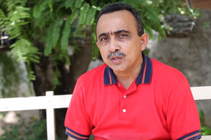 Rafael Gallo Paredes, alcalde de El Carmen de Bolívar. / Captura de YouTube