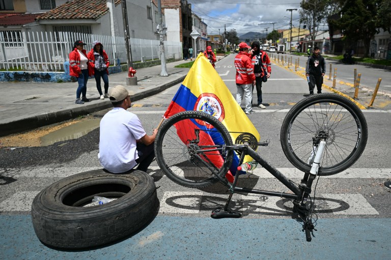 Así transcurrió la primera jornada del paro nacional