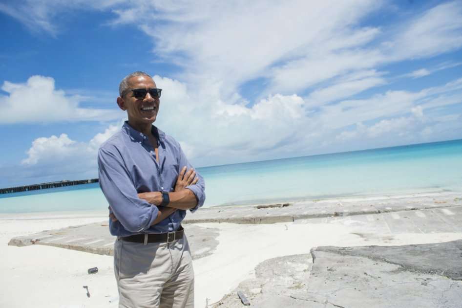 Barack Obama, presidente de Estados Unidos, fue el responsable de cuadruplicar el área de la reserva Papahanaumokuakea, en Hawái. / AFP