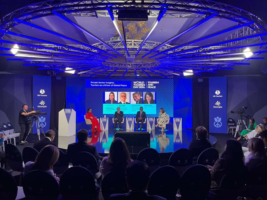 Virginia Messina, Vicepresidenta Senior del WTTC participó en la celebración anual del Día Mundial del Turismo, bajo el tema “Turismo y la Paz”, que se llevó a cabo en Tiflis, Georgia