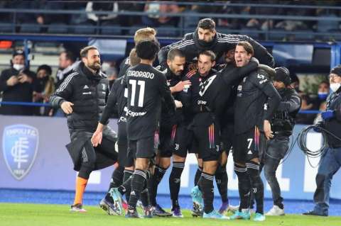 Juventus venció a Empoli y se acerca a los primeros puestos de la Serie A
