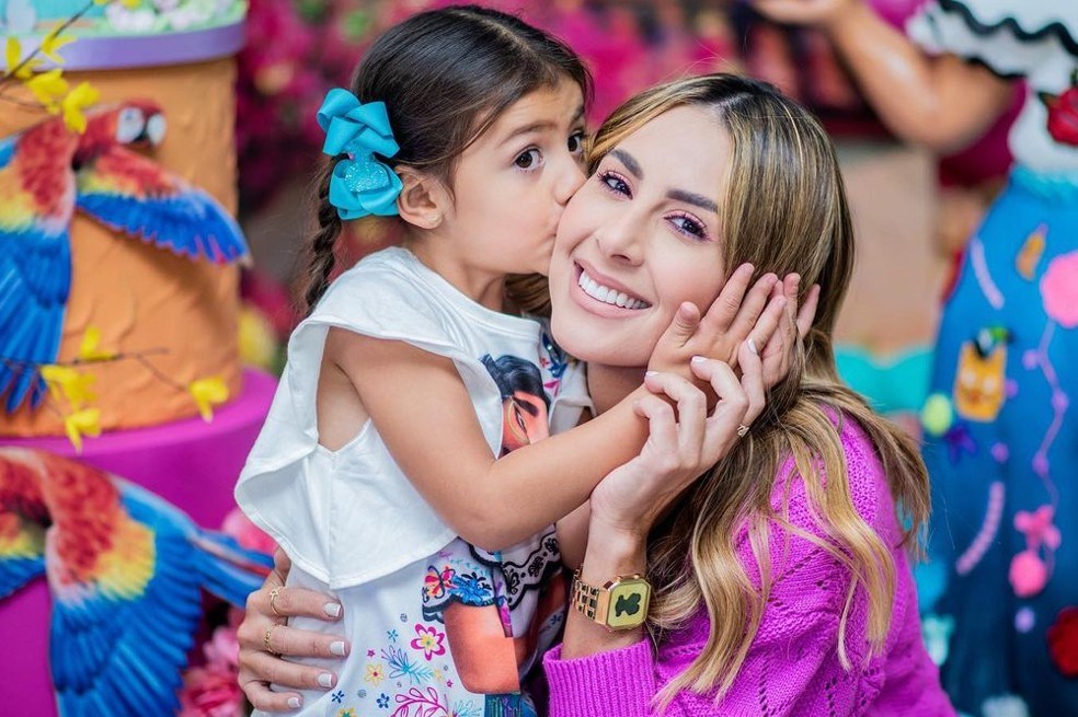 Ayer, la hija menor de Carolina Soto cumplió sus primeros 4 años de vida. La celebración fue por todo lo alto.