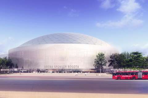 Peros a la renovación  del coliseo El Campín