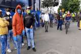 Protestas y bloqueos en calles de dos sectores de Bogotá