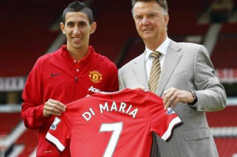 Di María tiene que adaptarse todavía al fútbol inglés: Van Gaal
