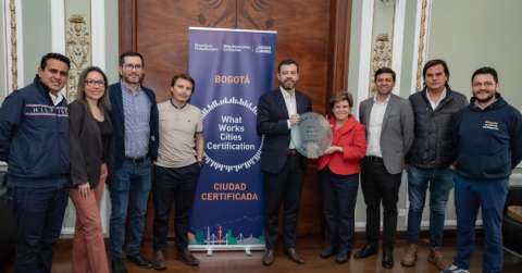 Bogotá recibió importante reconocimiento internacional por su gestión de los datos