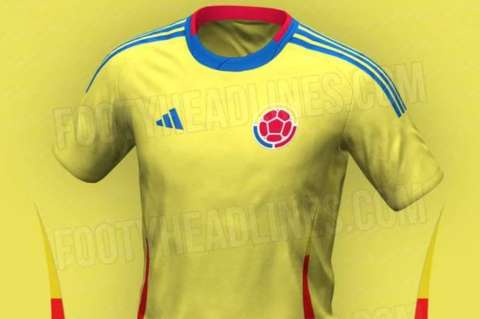 Se filtran más detalles de la futura camiseta de la selección de Colombia