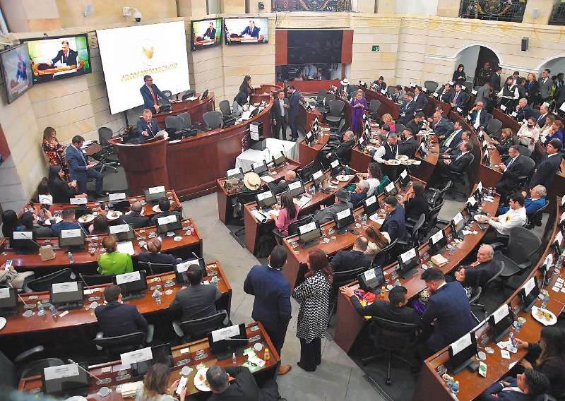 Instalación Senado de la República 2022-2026 elección Roy Barreras presidente Senado
