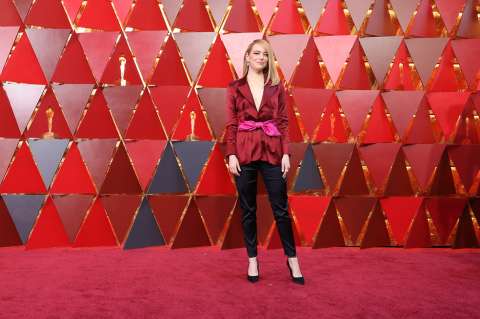 Emma Stone, la mejor vestida de los Óscar 2018