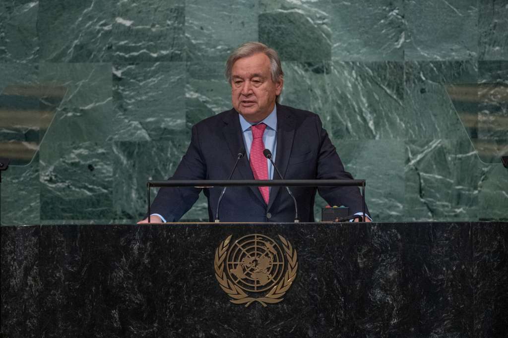 António Guterres.