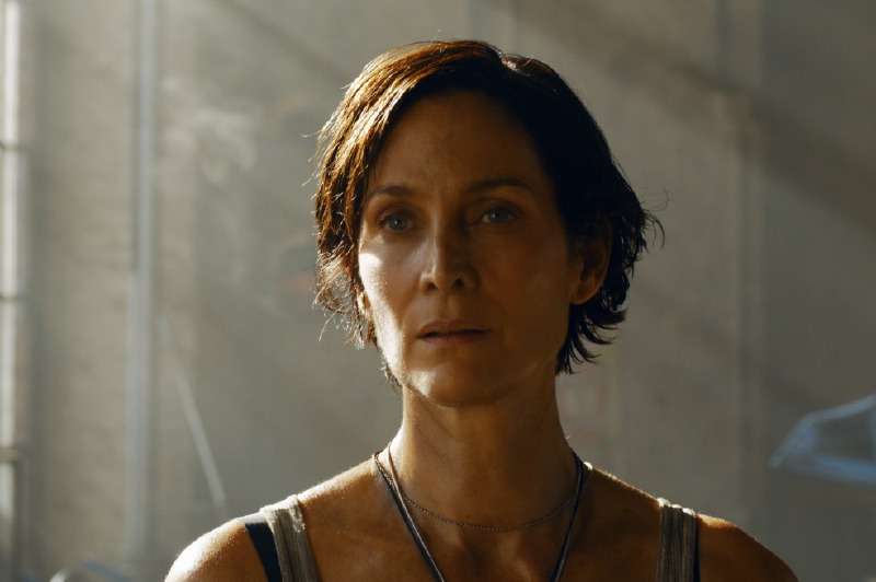 Carrie-Anne Moss dice que Trinity le ha ayudado a superar su miedo a las alturas. / Cortesía: Warner Bros.