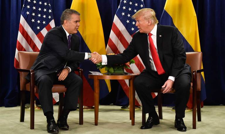Drogas y Venezuela, las preocupaciones de Duque y Trump