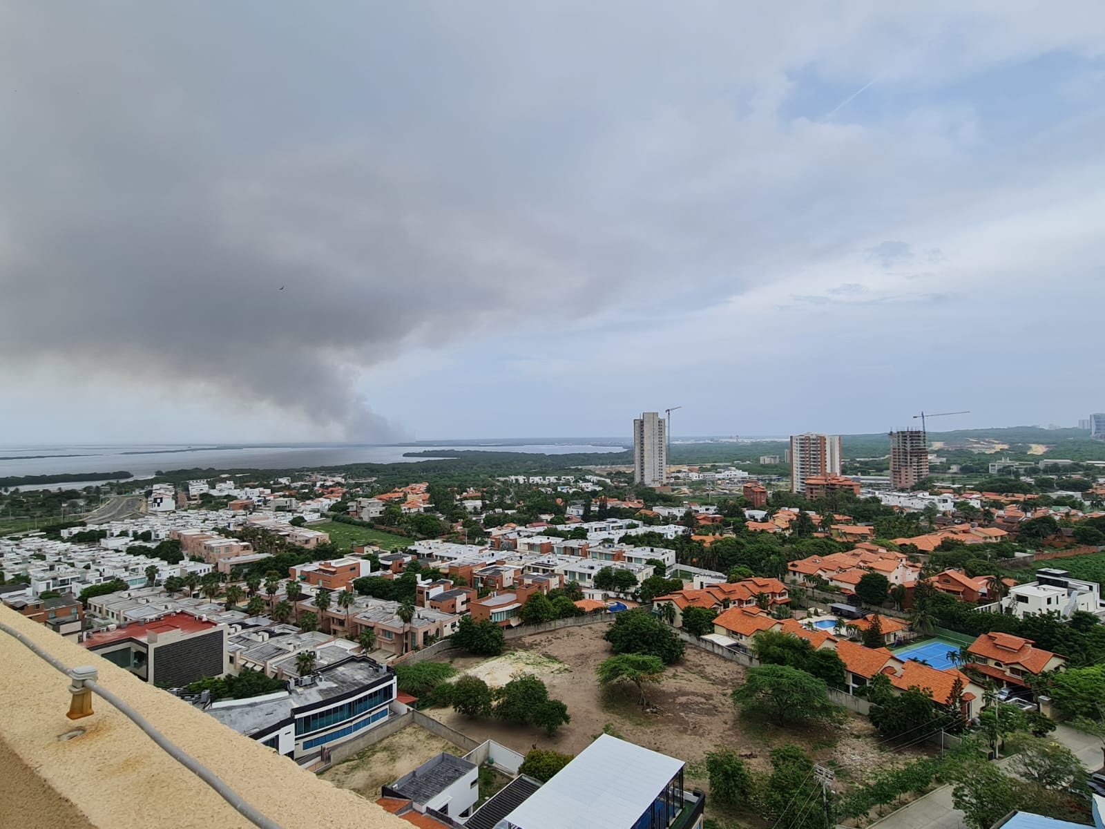 En 2021, se reportaron al menos cuatro incendios en el área protegida.
