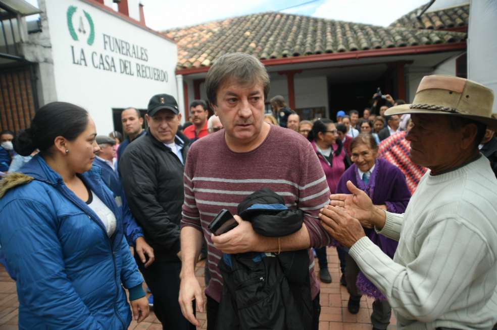 La Fiscalía espera imputarle hoy cargos al alcalde del municipio, Hugo Arévalo. / Cristian Garavito