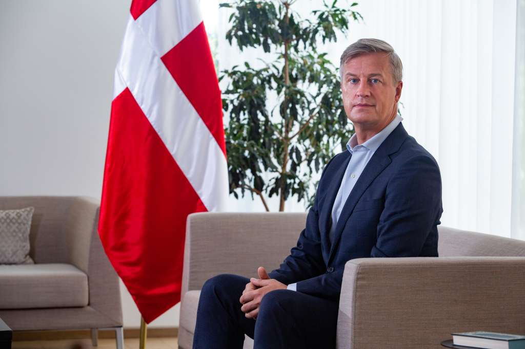 Erik Høeg, embajador de Dinamarca en Colombia.