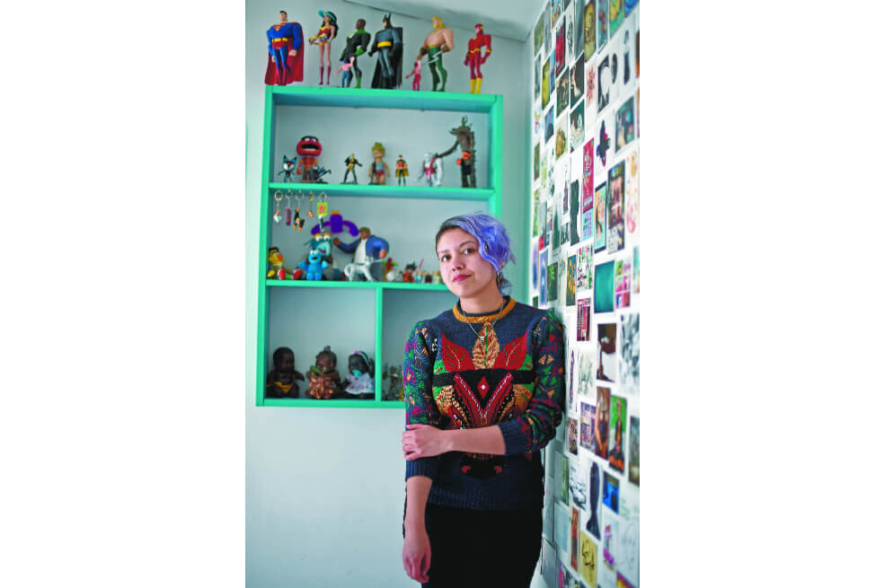 Lorena Álvarez, autora de "Luces nocturnas". / Óscar Pérez