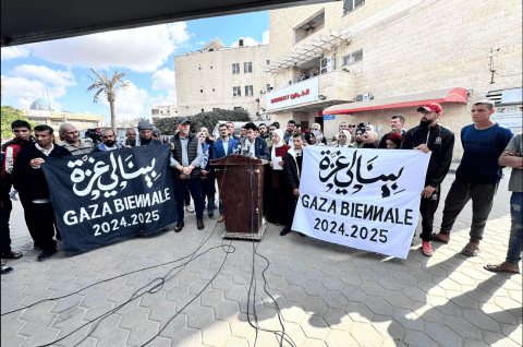 Bienal de Gaza: una muestra artística para resistirse a la guerra