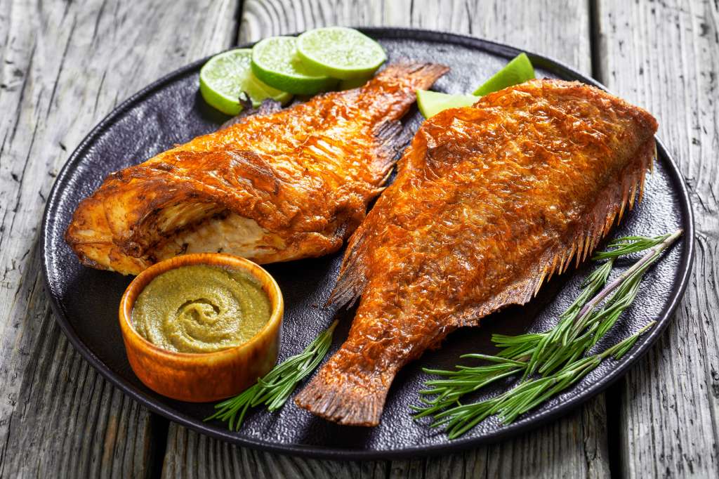 Pescado frito