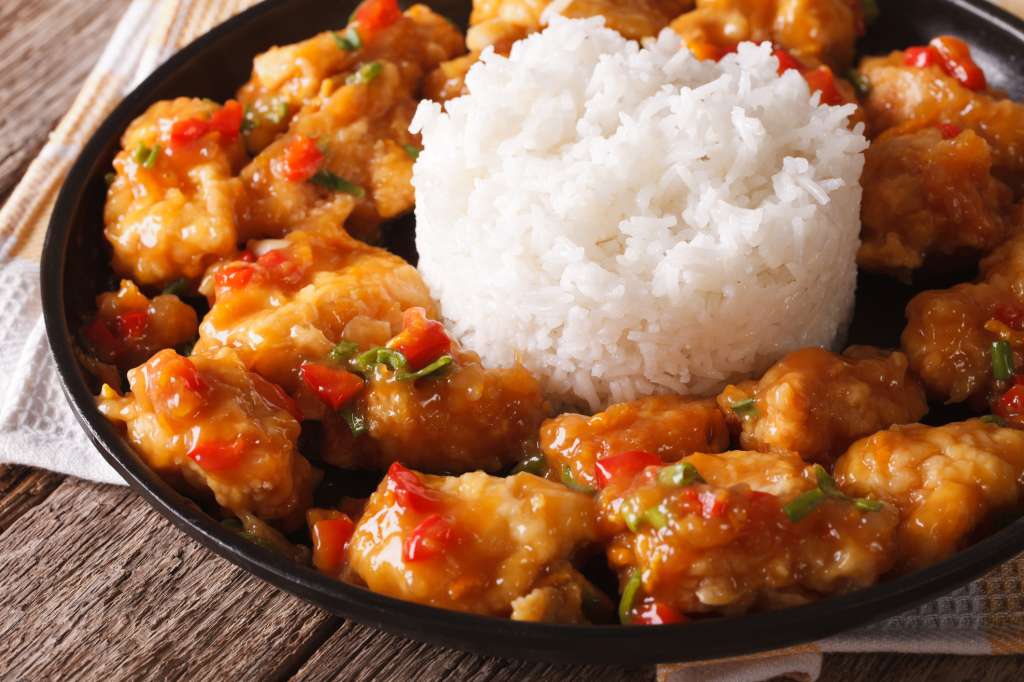 Pollo a la naranja