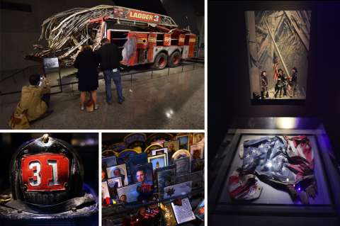 El museo en memoria a los atentados a las torres gemelas